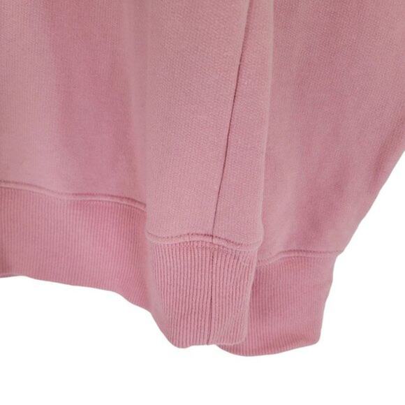 Zelos Pink Long Sleeve Sweatshirt Crew Neck Pullover Womens Size L Cotton Blend - Picture 3 of 9